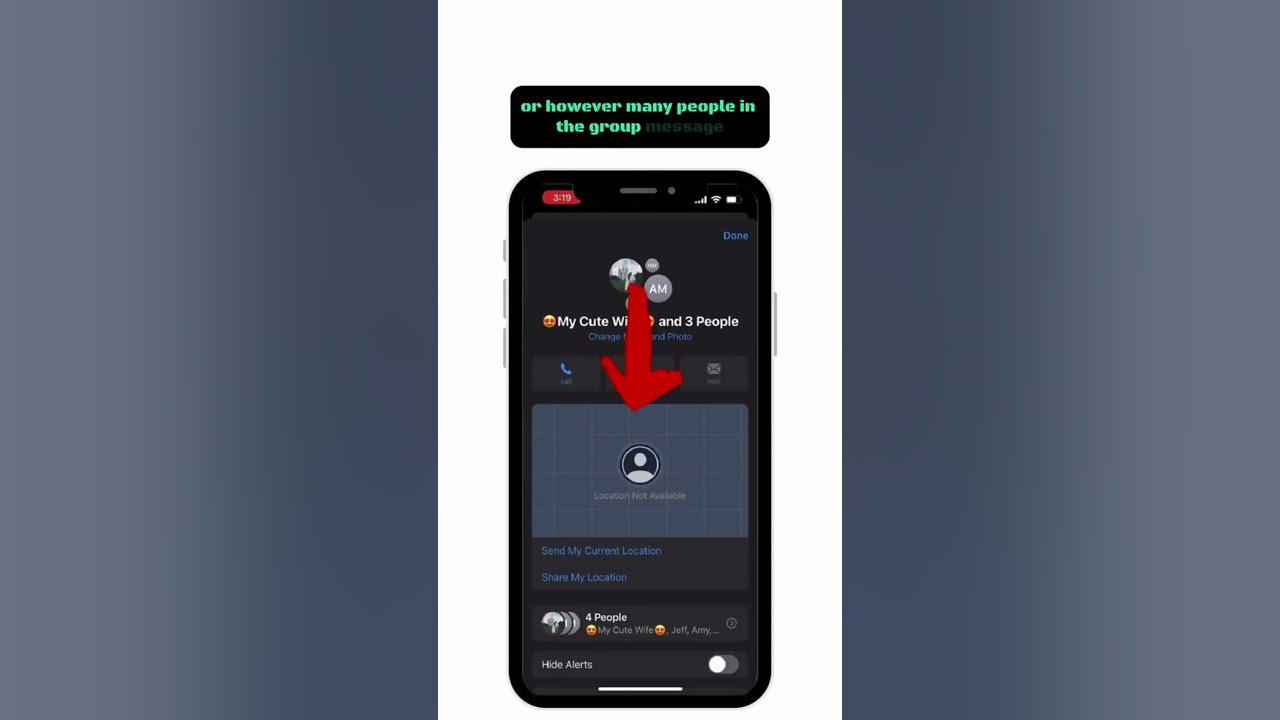 how-to-leave-a-group-message-on-iphone-youtube