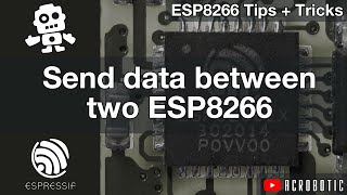 ESP8266 To ESP8266 Data Transfer Using Web Client/Server | Arduino IDE (Mac OSX and Windows)