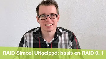 RAID Simpel Uitgelegd: basis en RAID 0, 1
