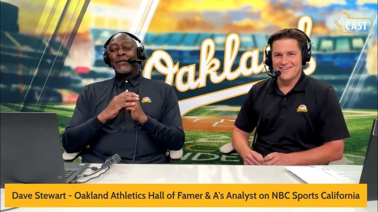 Athletics Hall of Famer Dave Stewart - Oakland Athletics