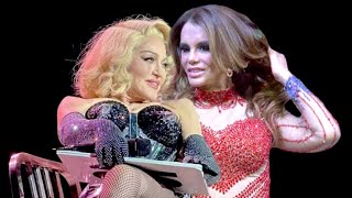 Madonna PERDONA a Lucía Méndez y la invita a cerrar su gira de conciertos en Brasil