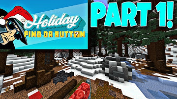 Minecraft: HOLIDAY FIND DA BUTTON! - Marketplace Mini-Game (Part 1)