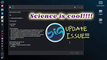 Science is cool - Updating my Big Linux OS