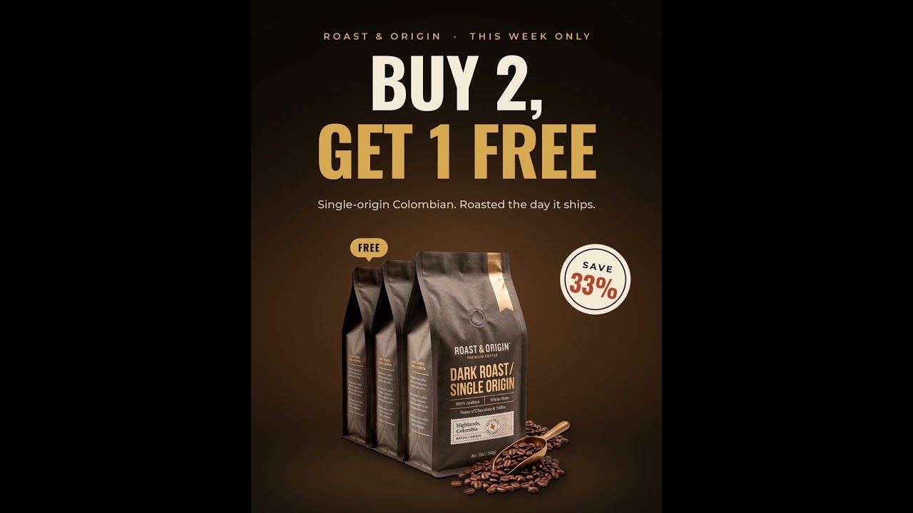 04 ROAST ORIGIN coffee offer 4x5