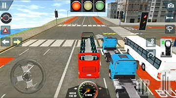 Open Top Double Decker Bus - Learning School Driving Simulator - Android Gameplay FHD