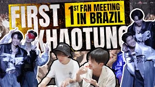 [Eng Sub] First - Khaotung 1st Fan Meeting in Brazil