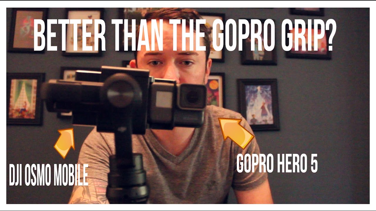 How To Mount A Gopro To The Dji Osmo Mobile Youtube