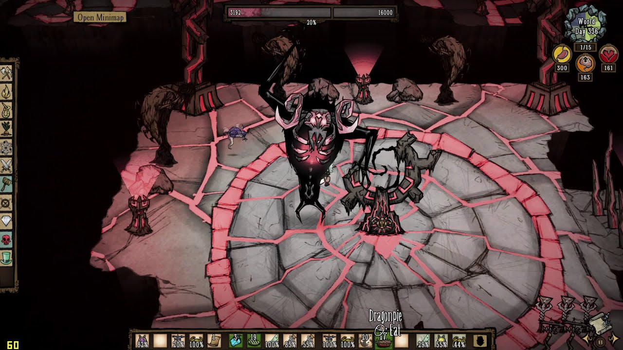 [don't starve together] solo wolfgang vs fuelweaver - YouTube