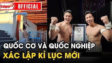 Hai anh em "HOÀNG TỬ XIẾC" đã chính thức xác lập thành công kỉ lục thế giới mới | Tin tức SaigonTV