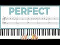 How to play 'Perfect' by Ed Sheeran on the piano -- Playground Sessions