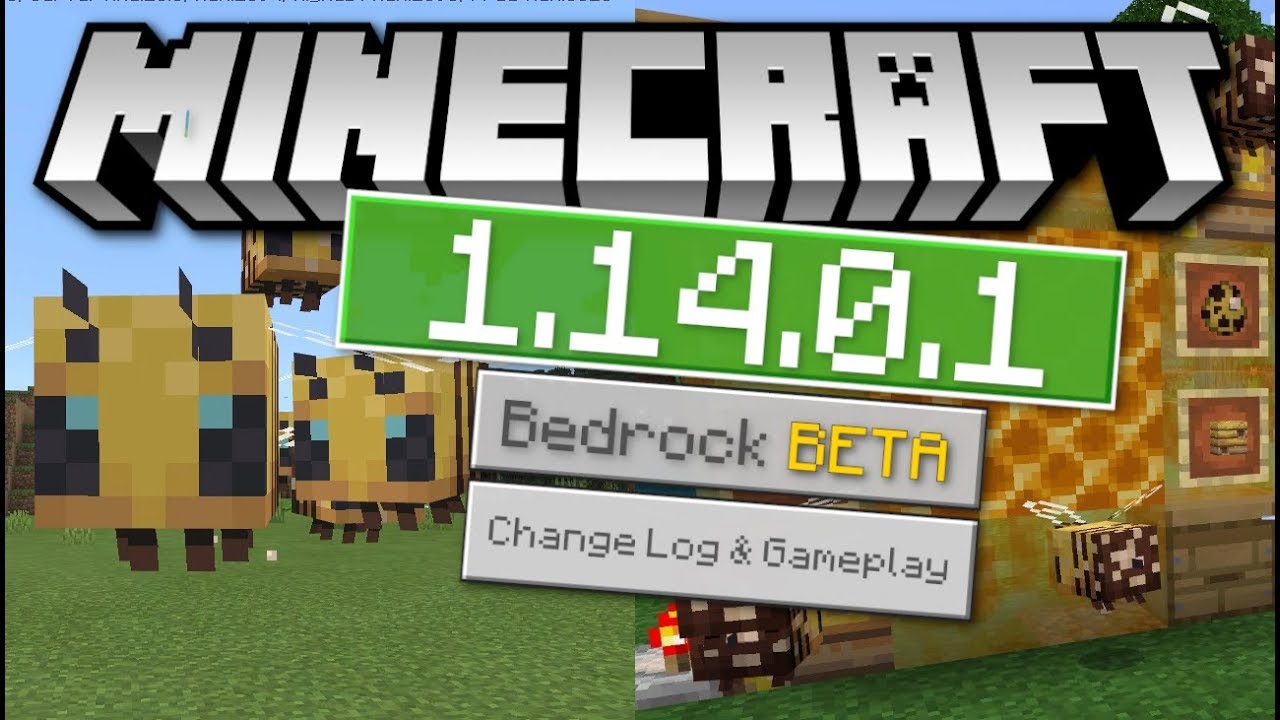 Download Minecraft PE 1.14.60 apk free: Buzzy Bees