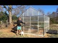 Harbor Freight 10 X 12 Greenhouse Kit (Complete Build and Modifications)