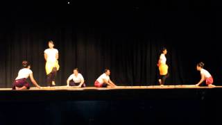 Ingraham High School Multicultural Assembly 2013 (Tinikling - Filipino Dance)