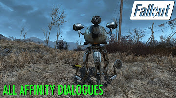 Fallout 4 - Codsworth, All Affinity Dialogues