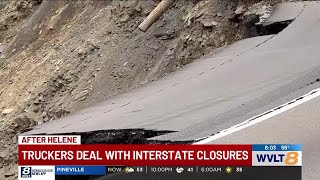 Truckers need extra time to deliver goods due to I-40 closures
