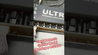 GANTI POTENSIO BEHRINGER SPLITTER MODEL DS2800 #soundsystem #behringer #splitter