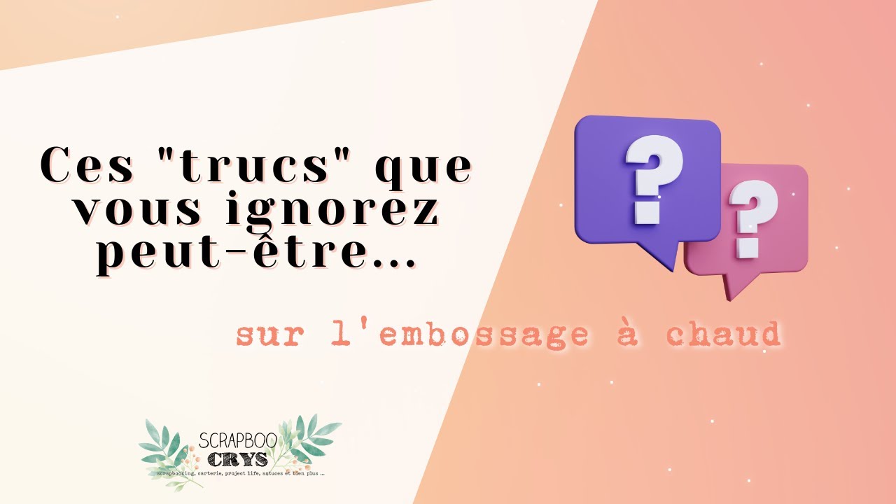 Vous ignorez peut-être TOUS ces 