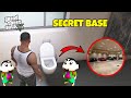 Gta 5  franklin found a secret base inside a toilet 
