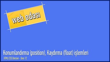 HTML/CSS Dersleri - Ders 11 - div Etiketi ve style parametresi kullanarak CSS