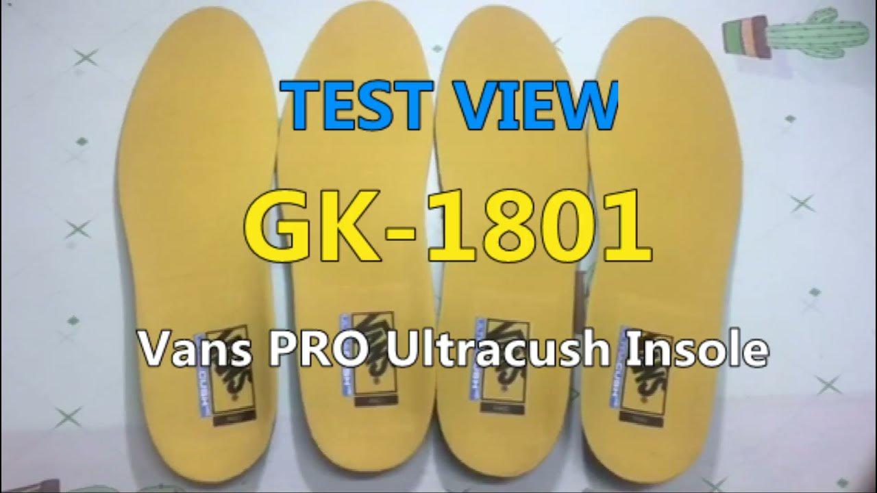 TEST VIEW InsolesGeek GK1801 Vans PRO Ultracush Insoles Replacement YouTube