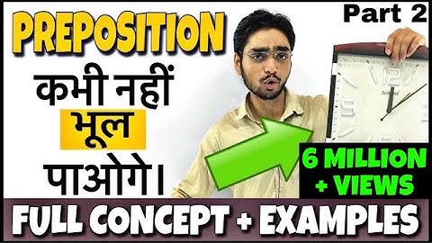Top Preposition Trick/Concept | Common English Grammar Mistakes | (Part-2)