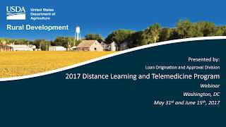 Distance Learning Telemedicine Webinar for 2017 Distance Learning Telemedicine Webinar for 2017