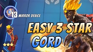 EASY 3 STAR GORD, 13 MIRROR DEVICE !! AUSTUS SKILL 2 | MLBB MAGIC CHESS