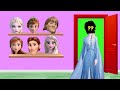 WRONG HEADS FROZEN ALL CHARACTER ELSA ANNA KRISTOFF