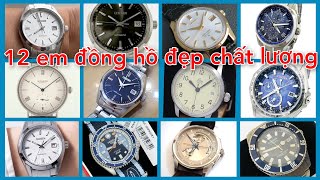 12 chiếc đồng hồ đẹp, chất lượng mới về phục vụ các bác