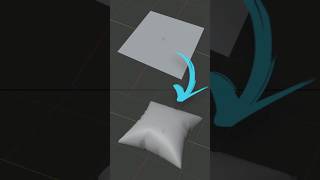 How to make pillow in Blender #blender #cgian #3d