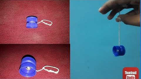 how to do yoyo in water bottle cap    yoyo   யொயோ எப்படி செஐவது  in easy way by trim allrounder