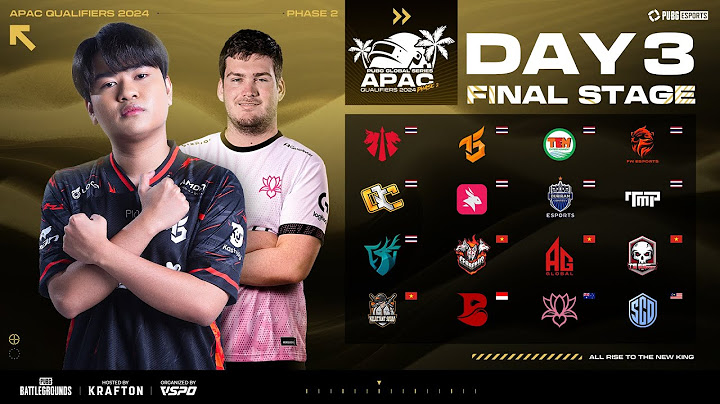 𝐏𝐆𝐒 𝐀𝐏𝐀𝐂 𝐐𝐔𝐀𝐋𝐈𝐅𝐈𝐄𝐑𝐒 𝟐𝟎𝟐𝟒 𝐏𝐇𝐀𝐒𝐄 𝟐 | FINAL STAGE DAY 3