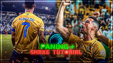 Football Panning + Shake Effect | Alight Motion Tutorial , ( + Preset )