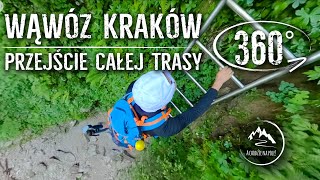 Wąwóz Kraków - przejście całego szlaku - Wycieczka 360° po Dolinie Kościeliskiej 2/3