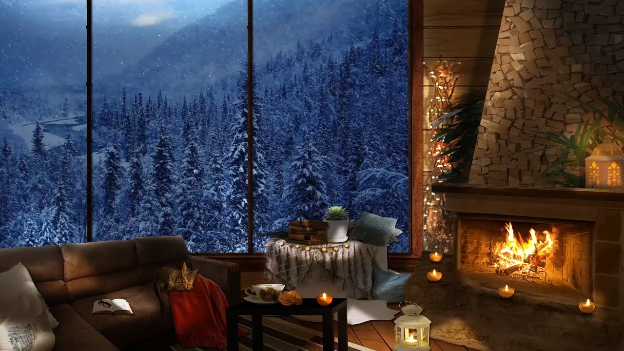 Christmas Ambience Relaxing Winter Cozy Ambience Snow Ambience Christmas Ambience Relaxing Winter Cozy Ambience Snow Ambience
