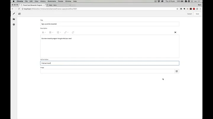 Adobe Experience Manager (AEM) - Create Content Variations using Experience Fragments (XF)