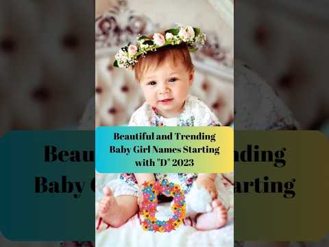 Beautiful and Trending Baby Girl Names Starting with "D" #ytshorts #name #babygirl #shorts #hindu