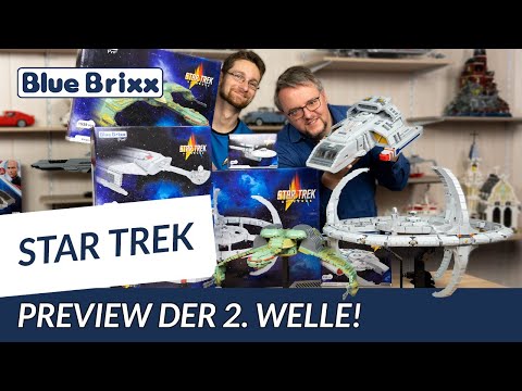 Star Trek @ BlueBrixx - Preview of all second series models!