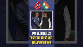 PM Modi Holds Bilateral Talks with Finland PM Orpo #IndiaFinland