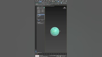 3DS Max Tutorial - Modelling a Football / Soccer Ball⚽ #shorts