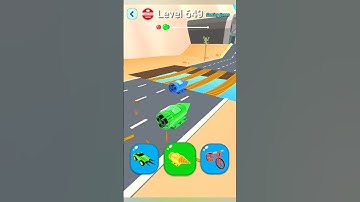 Shape shifting game level-649  hyper casual game #shapeshifting #funny #gameplay #gaming #shortvideo