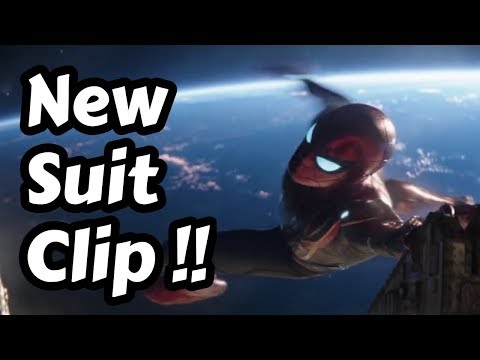 Avenger Infinity War - Iron Spiderman &quot;NEW SUIT&quot; CLIP HD