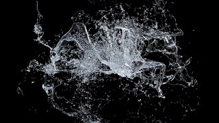 Water Splash Alpha - No Copyright