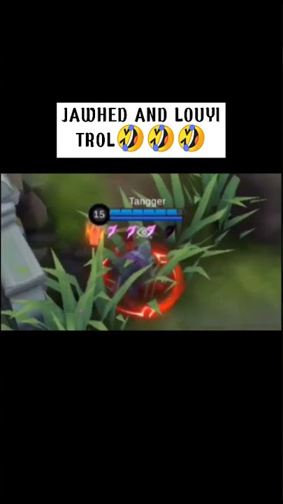 STORY WA ML MOMENT KETIKA JAWHEAD DAN LUO YI NGETROLL - MOBILE LEGENDS