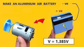 How to Make an Aluminium Air Battery by Mr Electron 34,223 views 1 year ago 8 minutes, 16 seconds