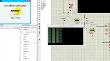 Conexión serial entre Matlab y Proteus