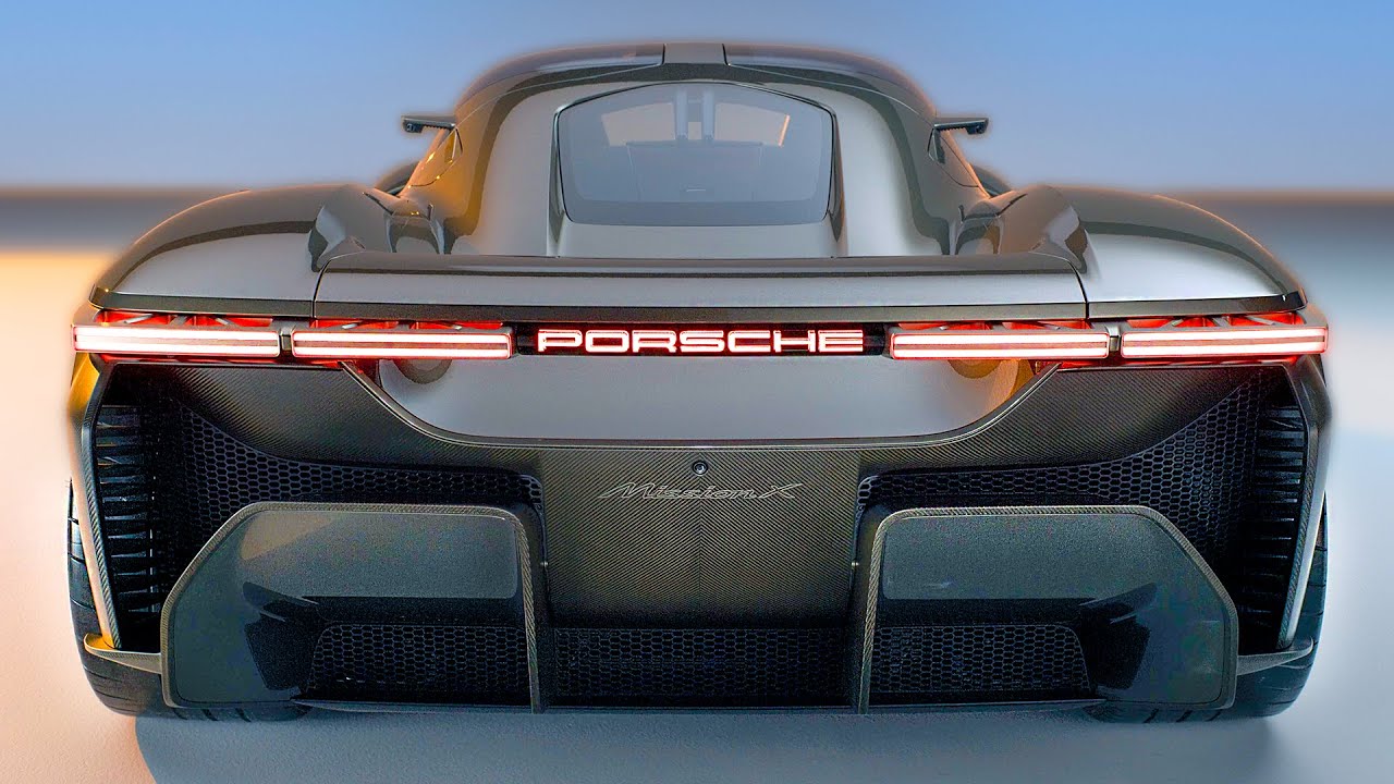 NEW Porsche Mission X – Next-Gen Electric Hypercar – Interior and