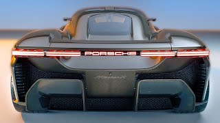 NEW Porsche Mission X – Next-Gen Electric Hypercar – Interior and Exterior Details