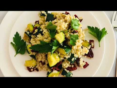 Bulgur con calabacín