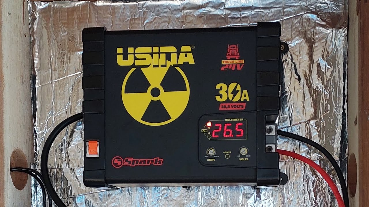 fonte usina 30ah no sistema off grid 24v
